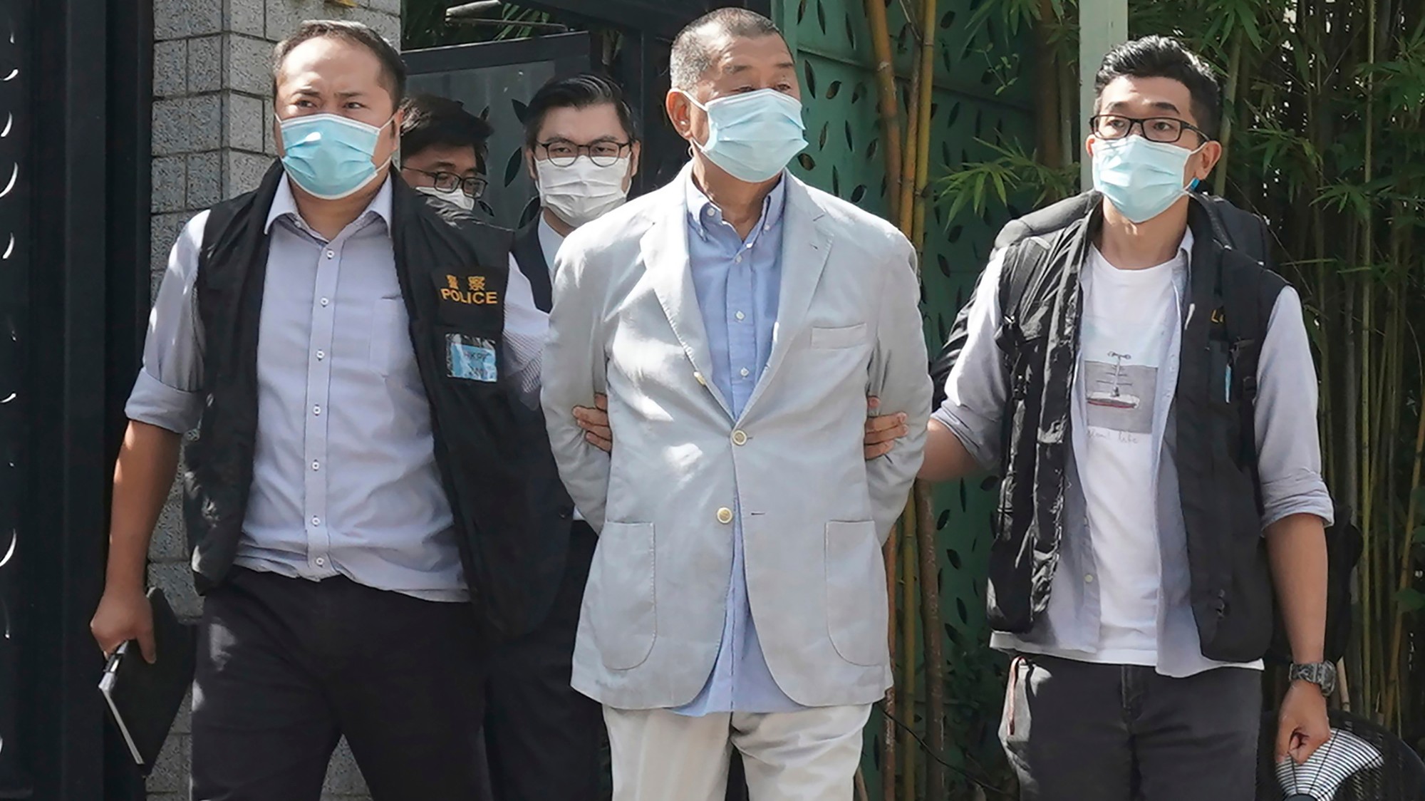 Mediálny magnát Jimmy Lai.