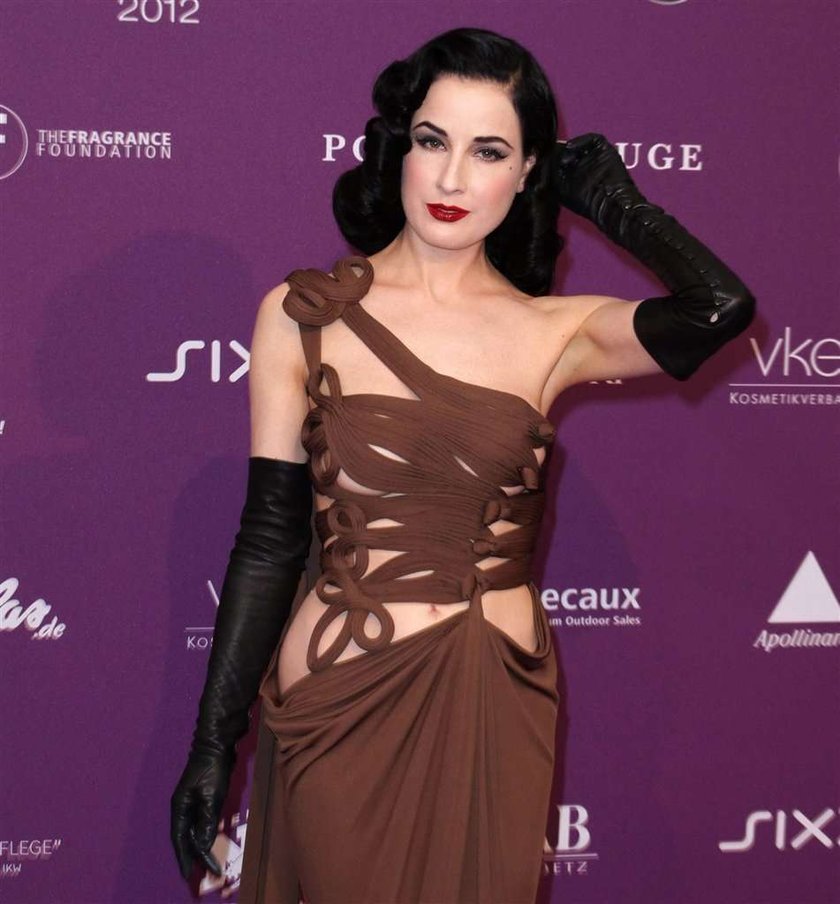 Dita Von Teese - nagrody Duftstars 2012