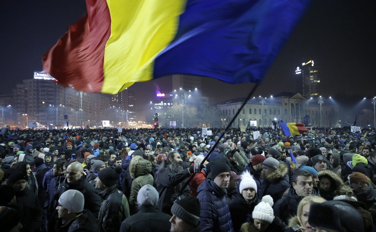 Protesty w Bukareszcie