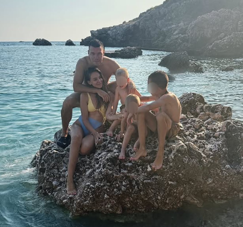 Ivana i Petar sa decom