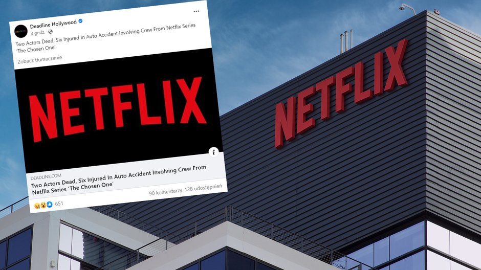 Wypadek ekipy serialu z Netfliksa (fot. facebook.com/@deadline)