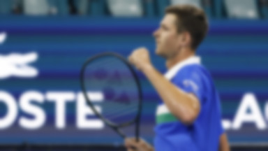 ATP w Miami: Hurkacz już zarobił wielkie pieniądze. A może być jeszcze lepiej