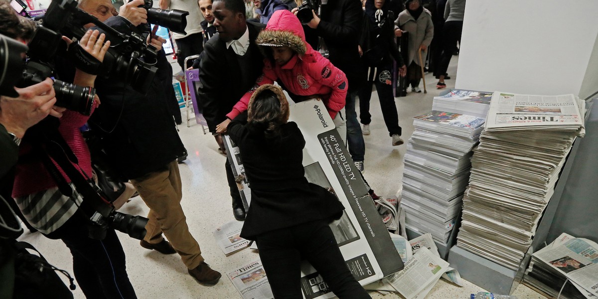 Black Friday workers share 14 of the most outrageous things they've seen on the job