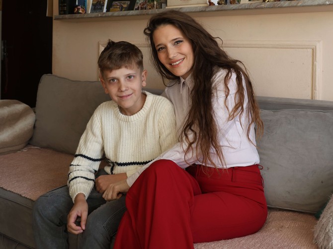 Dajana sa sinom Vasilijem