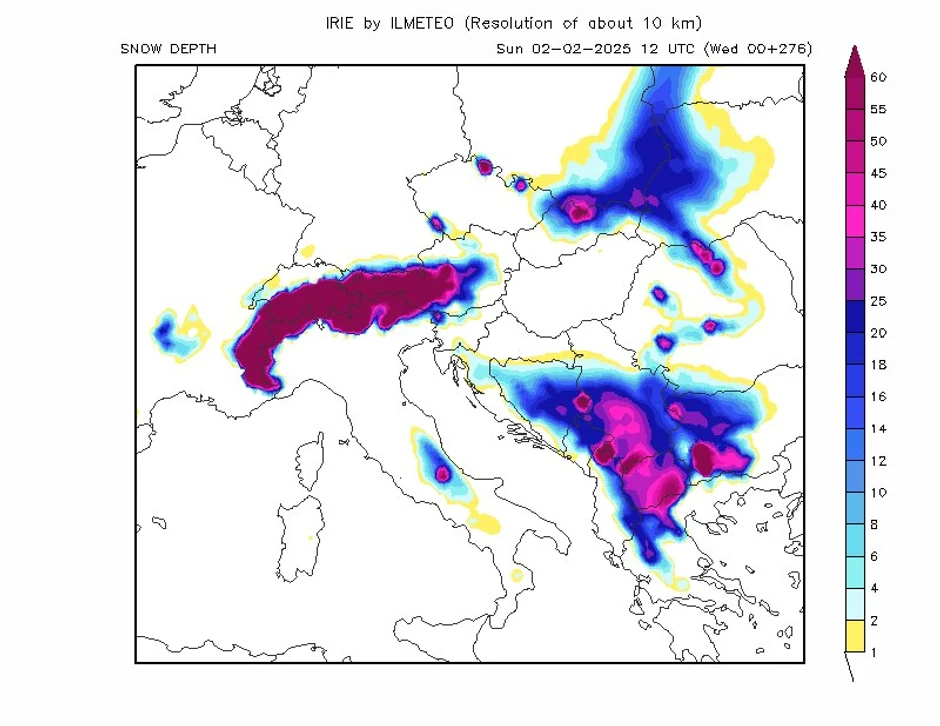 Uz pad temperature očekuju se i sunsežica i sneg