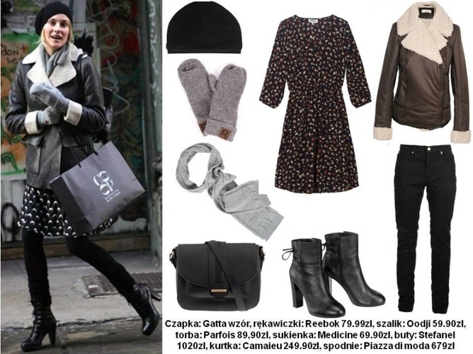 Jesienno-zimowe zestawy w stylu gwiazd