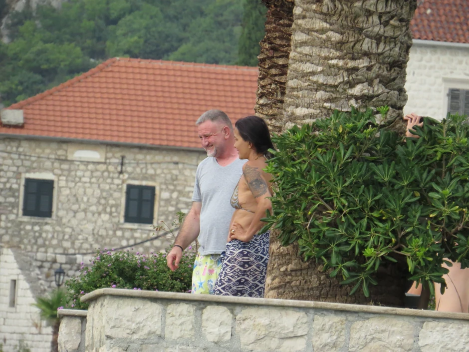 Elena Karić u svojoj vili u Crnoj Gori