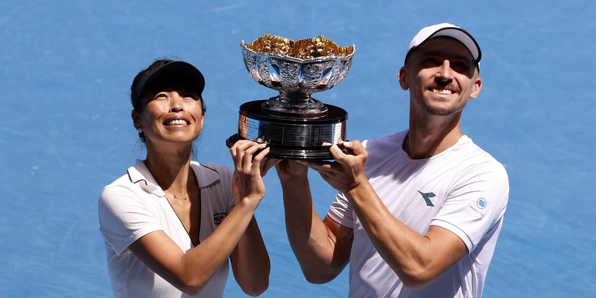 Zieliński i Su-Wei Hsieh wygrali Australian Open.