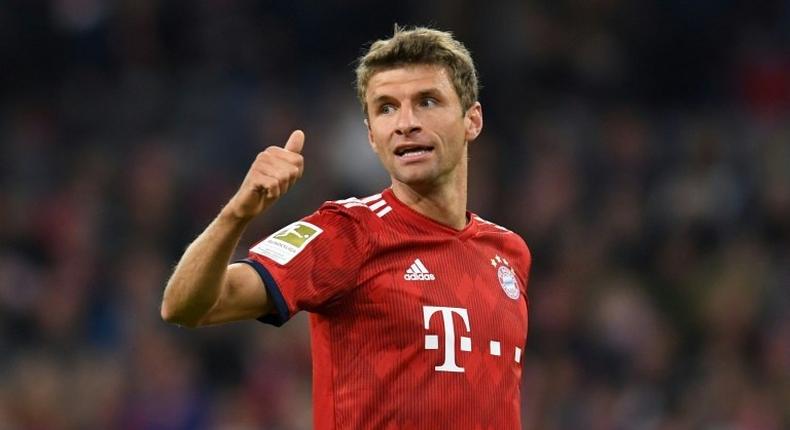 Bayern Munich forward Thomas Mueller had to defend a message his wife posted on Instagram, criticising head coach Niko Kovac for starting her husband on the bench