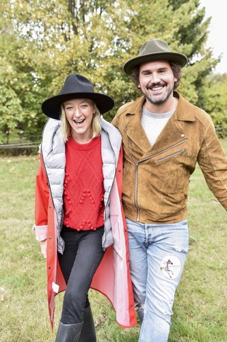 Lara Gessler i Piotr Szeląg