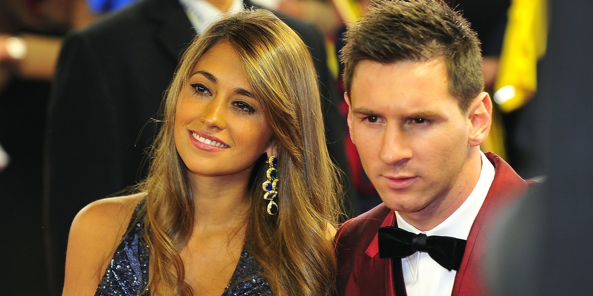 Antonella Rocuzzo Lionel Messi