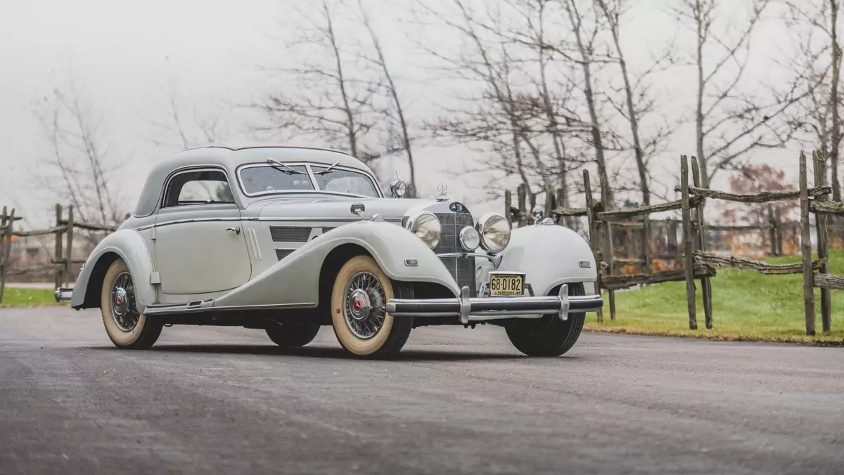 Mercedes 540 K Coupe z 1937 roku.