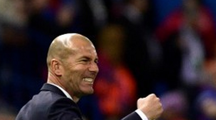 Zidane a BL-döntőben nosztalgiázik  /Fotó:AFP