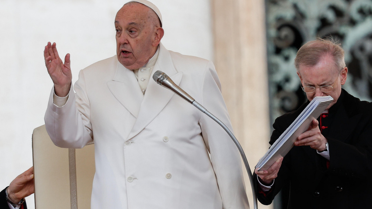 Franciszek z przesłaniem do krajów objętych wojną. 