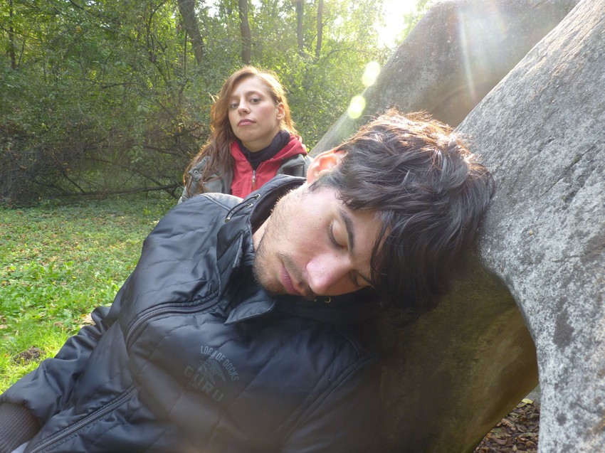 Milutin Milošević i Vladislava Đorđević u filmu "Narcis i Eho"