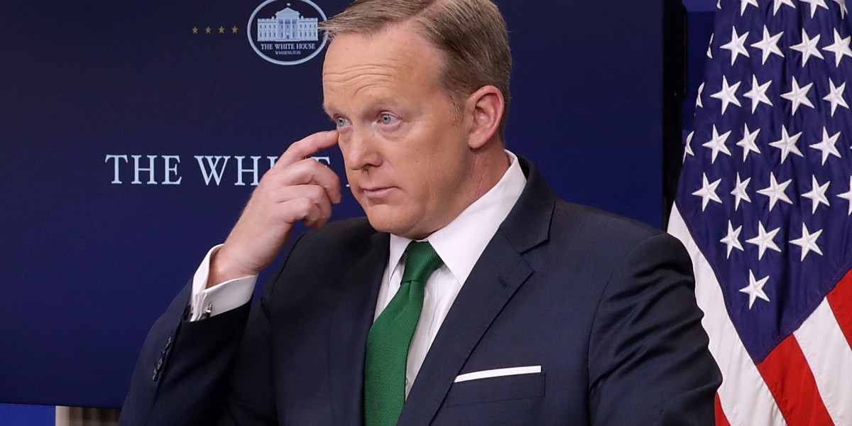 A British intelligence agency debunked a story Sean Spicer cited as evidence for Trump's wiretap claims