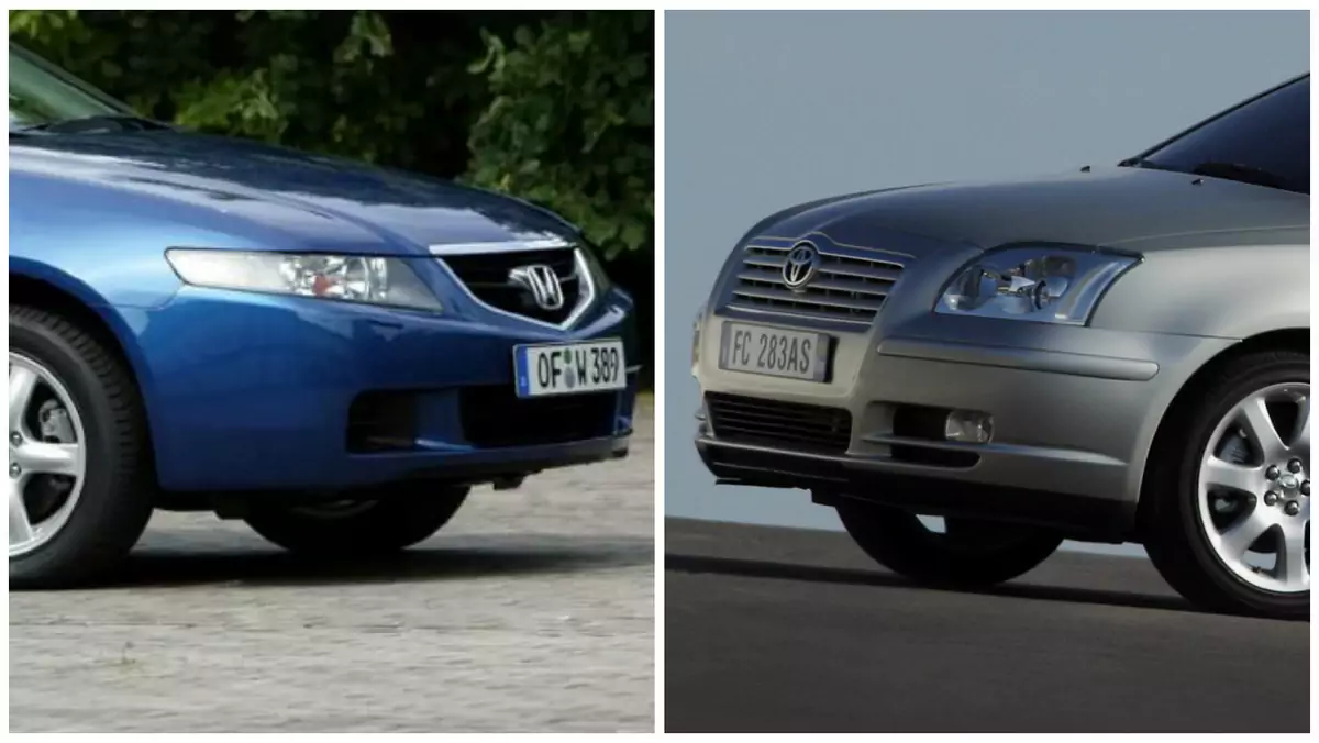 Honda Accord VII vs. Toyota Avensis T25