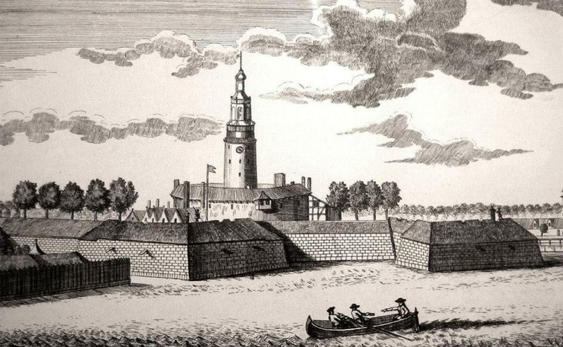 Twierdza Wisłoujście w czasach nowożytnych.