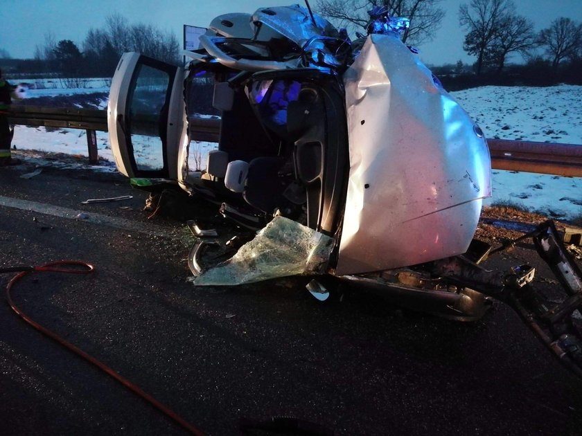 Tragiczny wypadek na Podkarpaciu. Policjant zginął w drodze do pracy