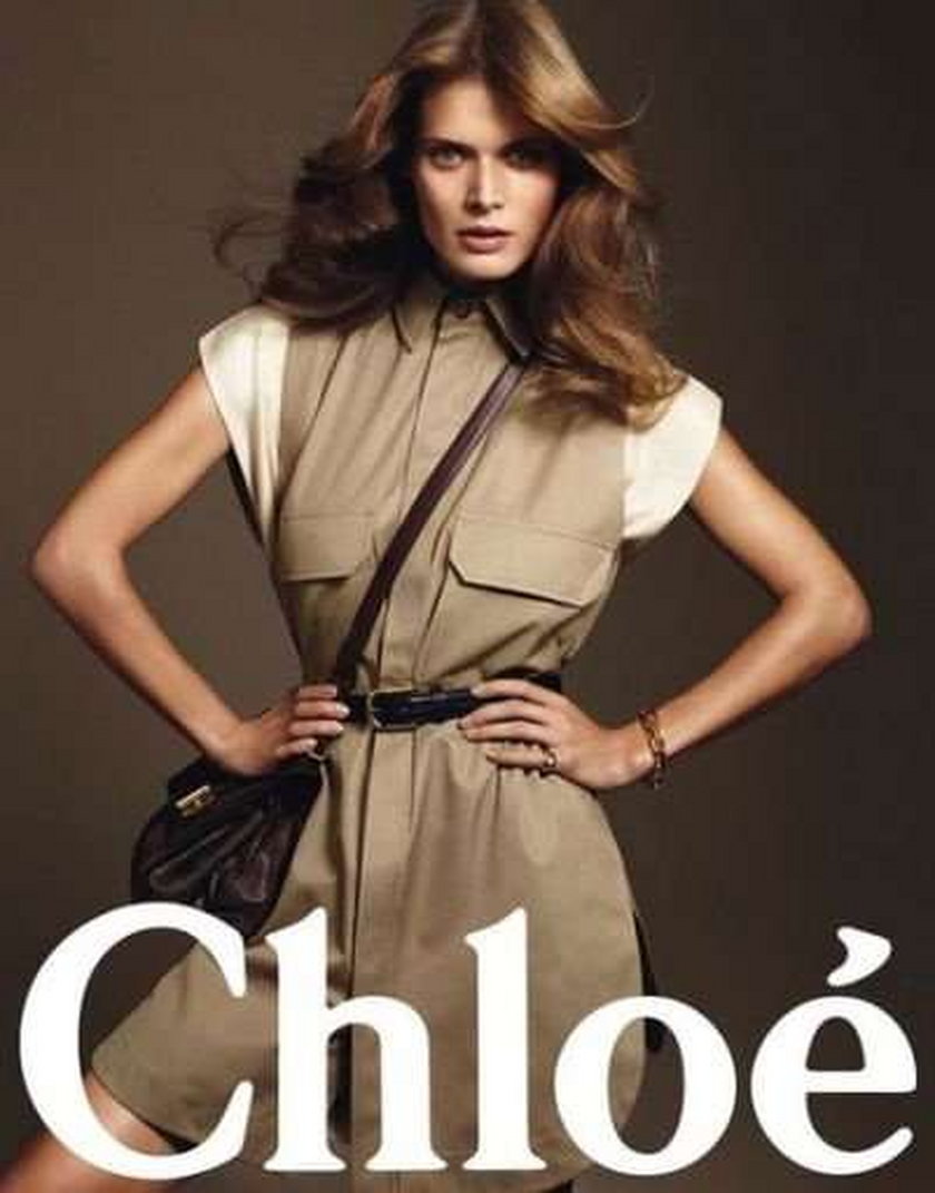 Małgosia Bela w reklamie Chloe