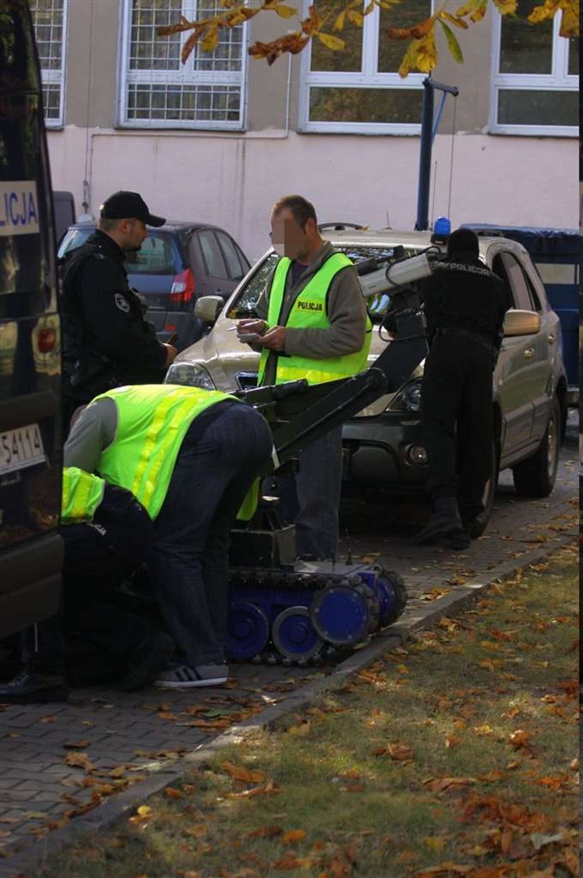 Emeryt straszył bombą w lokalu wyborczym w Lublinie