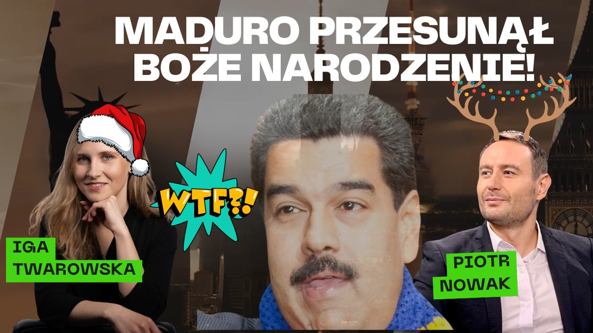 Wenezuela osuwa się w przepaść, a Nicolas Maduro przesuwa Święta Bożego Narodzenia na październik