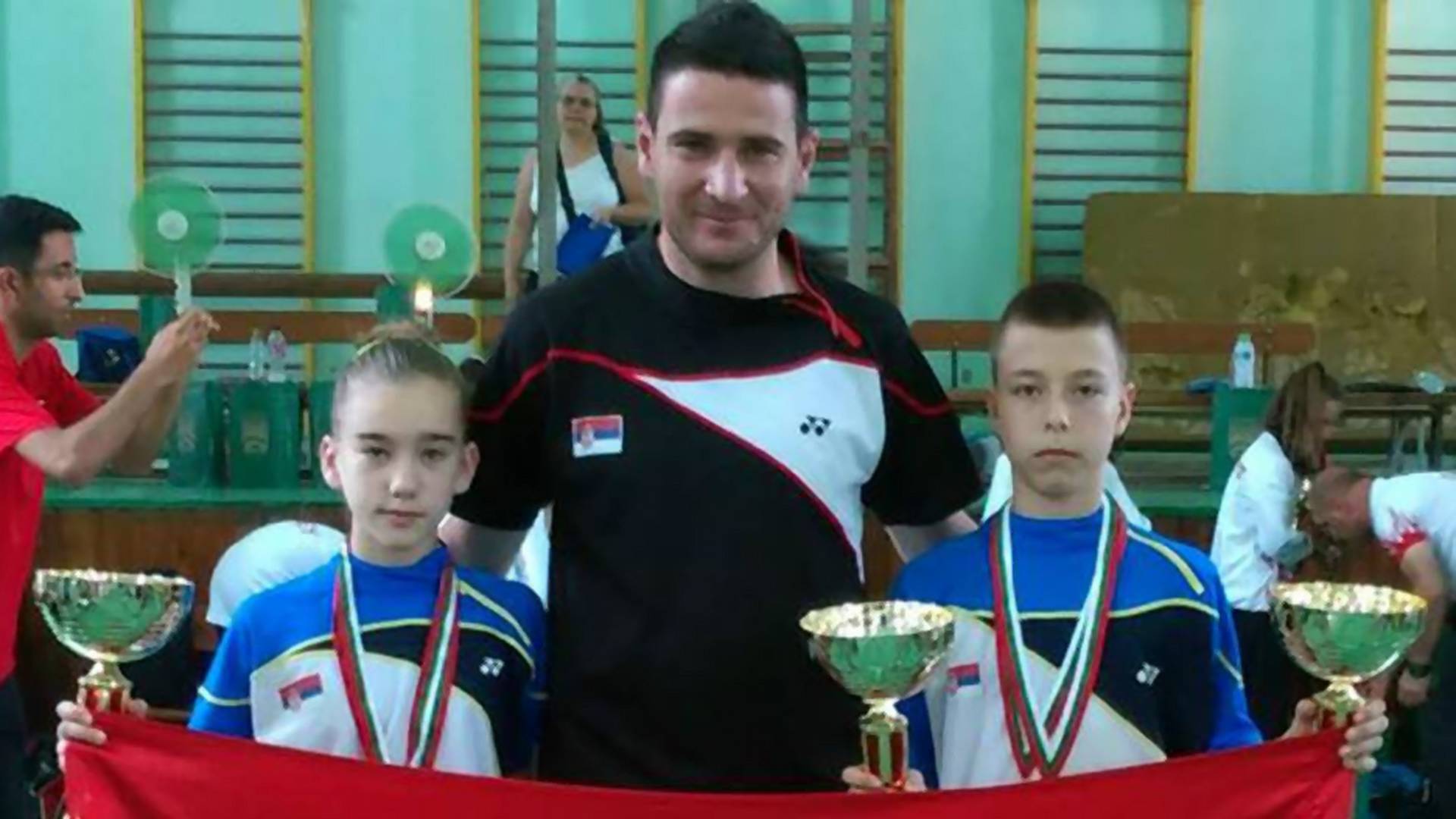 Viktor iz Kruševca osvojio dva balkanska zlata u badmintonu