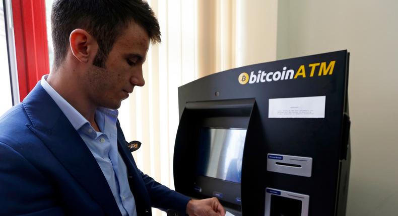 Bitcoin ATM.