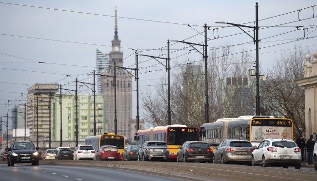 Zamknięty Most Łazienkowski