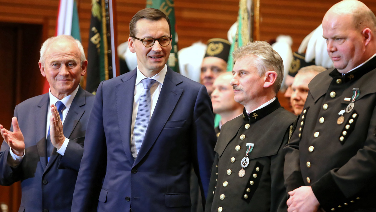 Katowice: Premier Morawiecki do górników: bez was nie byłoby niepodległej Polski