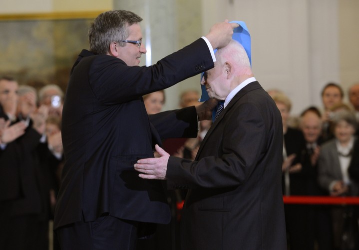 Bronisław Komorowski i Adam Strzembosz