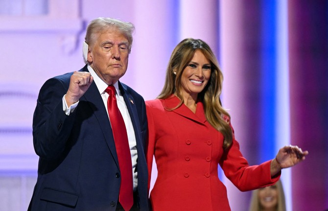 Melanija i Donald Tramp na Republikanskoj nacionalnoj konvenciji u Milvokiju