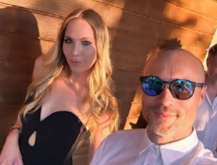 Aca Sofronijević sa devojkom