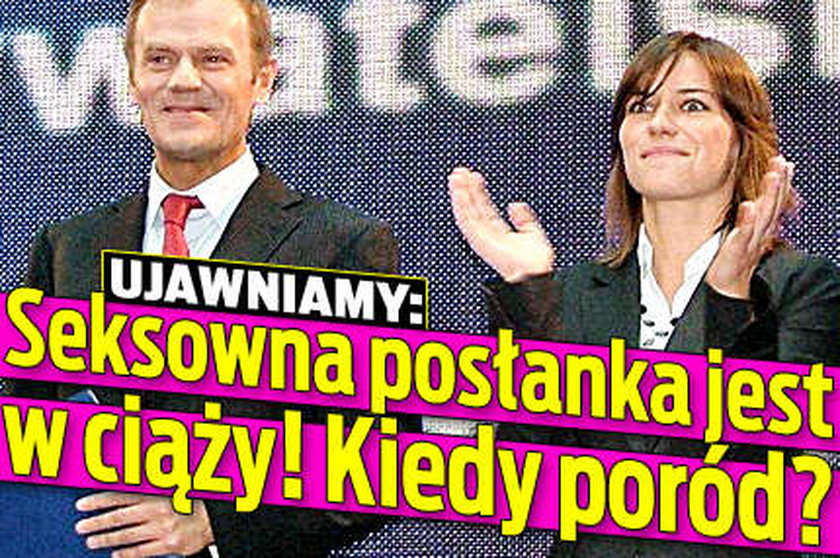 Seksowna posłanka jest w ciąży!