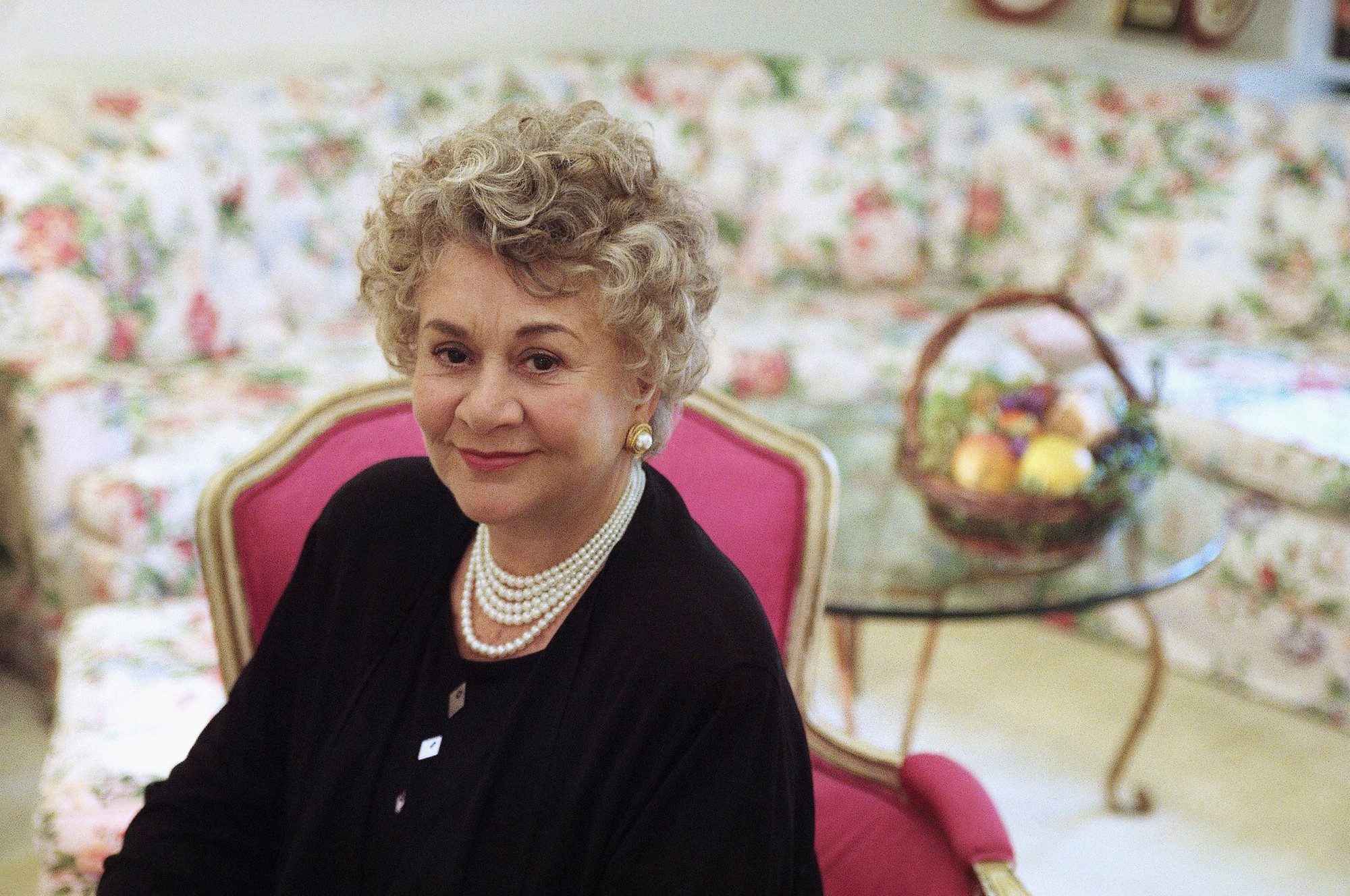 Britská herečka Joan Plowright