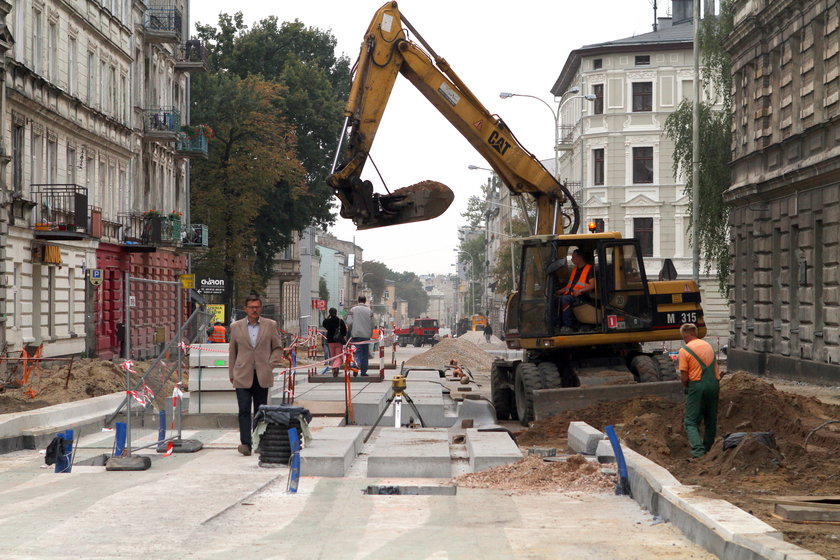 Rozkopali chodnik na ulicy Kopernika