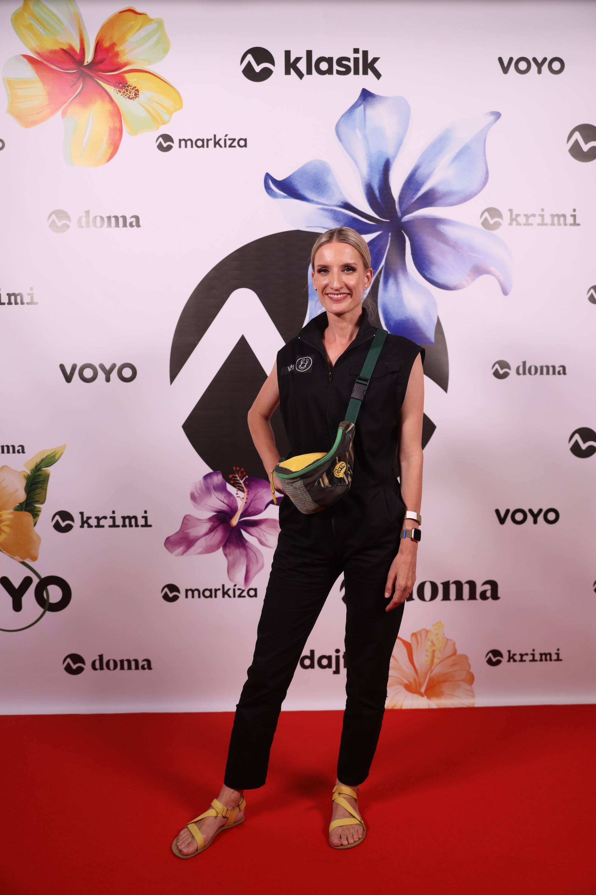 Moderátorka Adela Vinczeová.