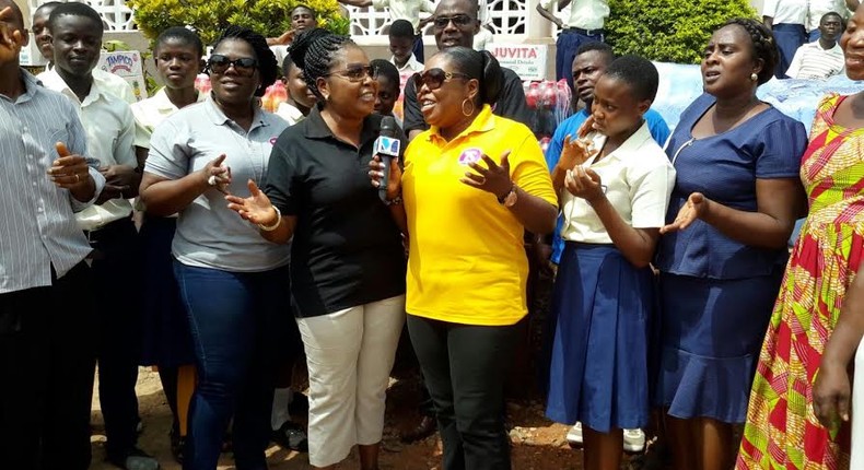 Tagoe Sisters donate to Mampong School For The Deaf