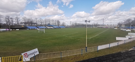 Stadion piłkarski przy ul. Olimpijskiej w Gorzowie