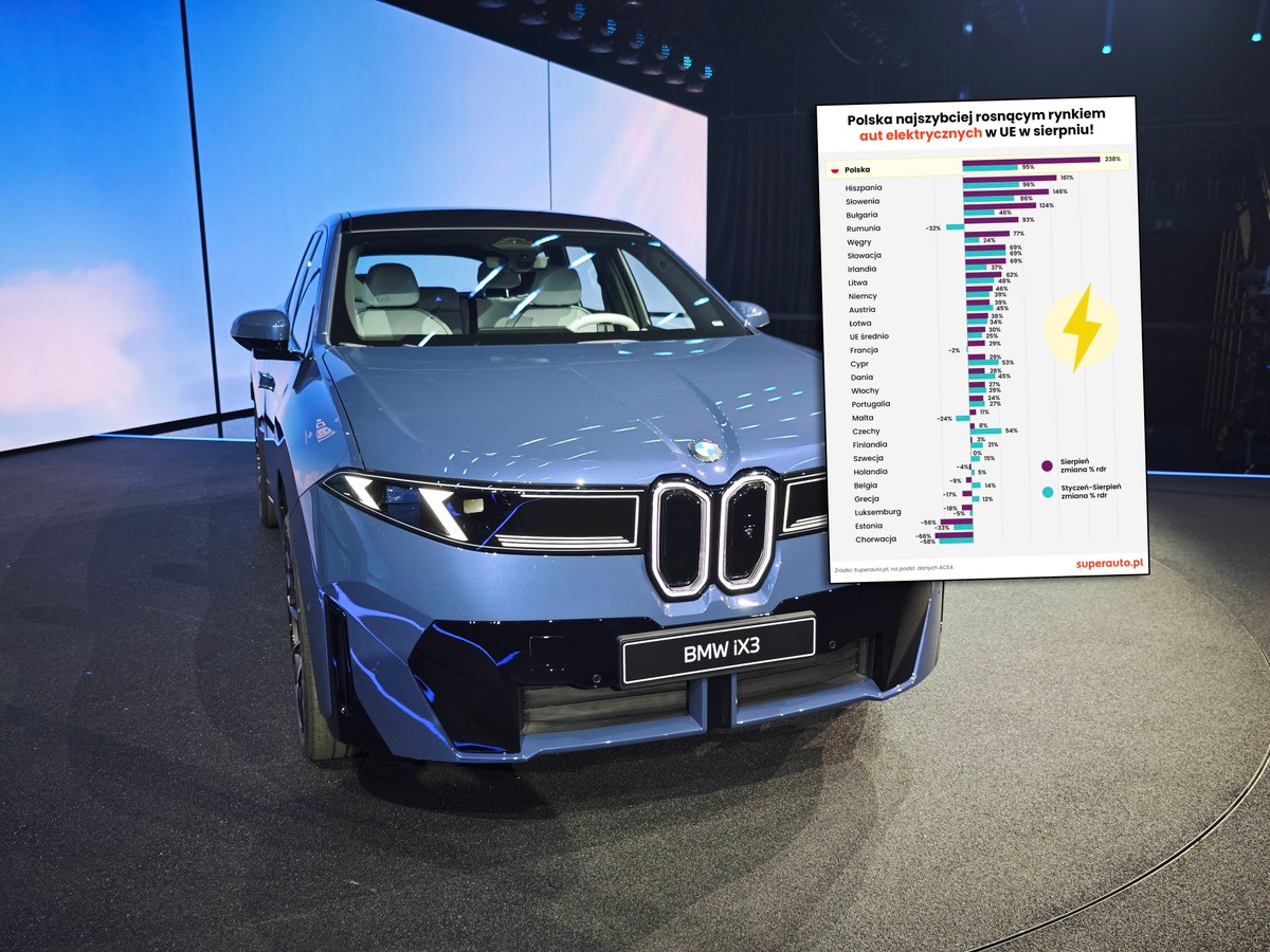 Zaskakujące dane. Polska prowadzi w wyścigu na elektryki w Unii