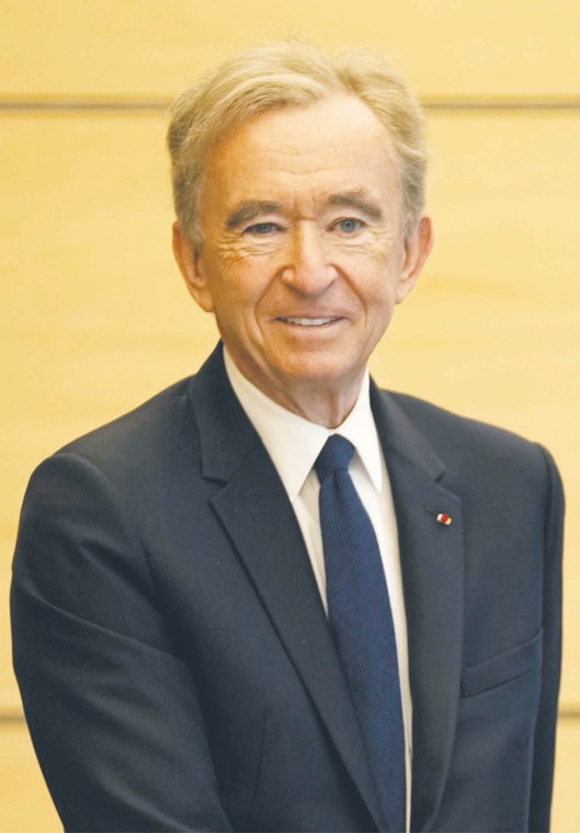 Bernard Arnault jest właścicielem koncernu LVMH