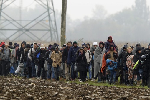 Migrants in Slovenia