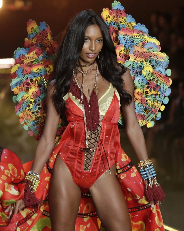 Jasmine Tookes at the Victoria's Secret Fashion Show