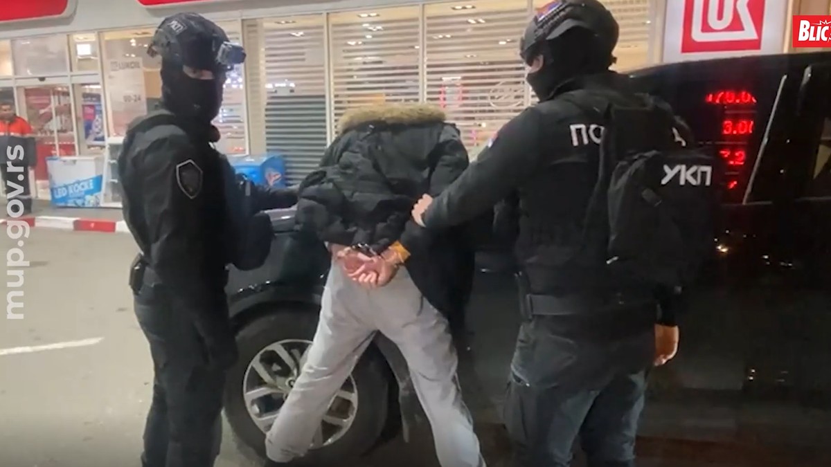 Zaplena tableta u Beogradu