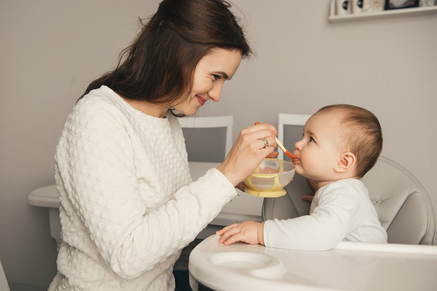 W czasie rozszerzania diety warto zadbać o różnorodną, zdrową dietę