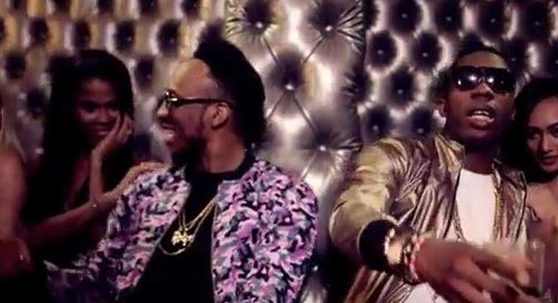 Skuki  in 'Lori standing' video ft Lil Kesh