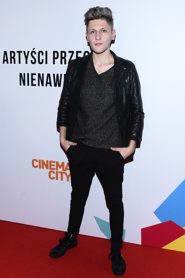 Premiera filmu "Artyści przeciw nienawiści": Kacper Gołda