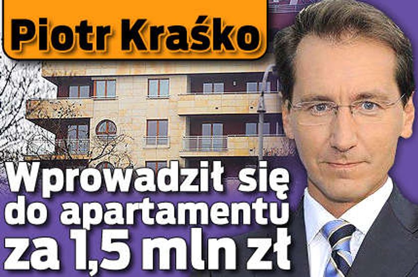 Kraśko wprowadził się do apartamentu za 1,5 mln