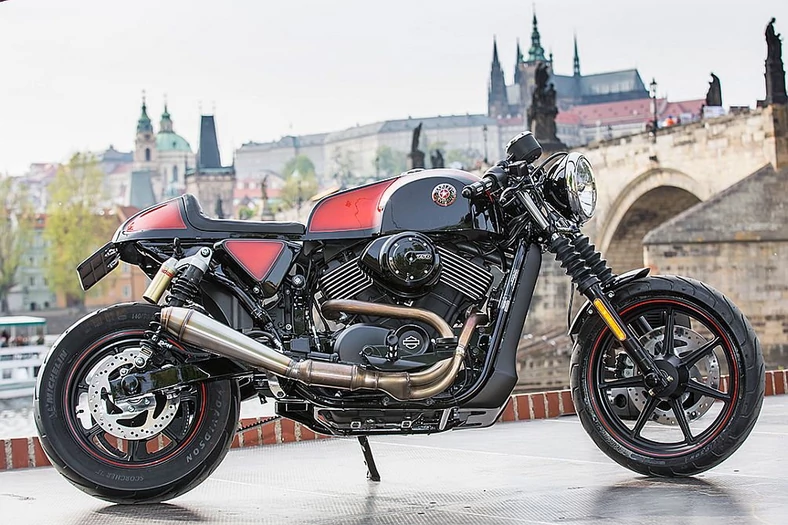 Harley-Davidson Street 750 przebudowany przez warszawskiego dealera marki Liberator.