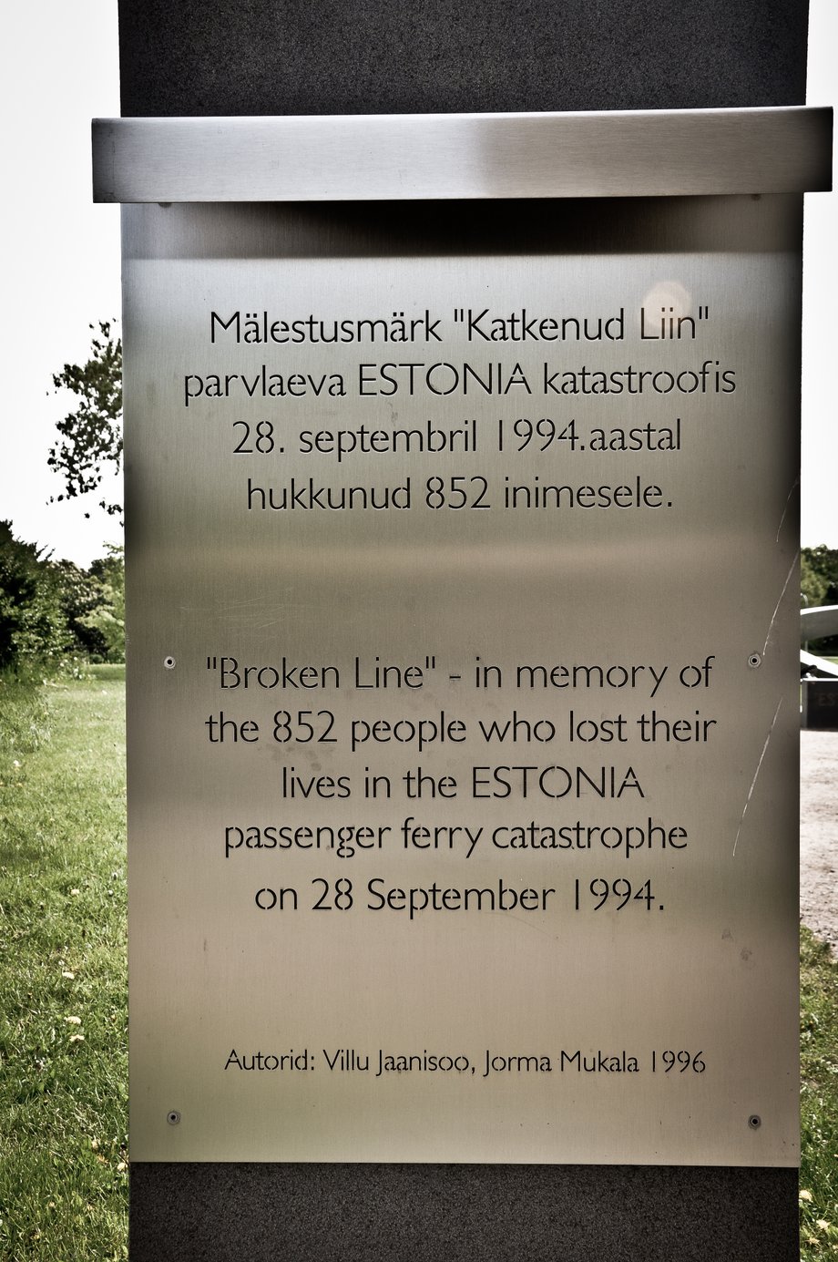 W 1994 roku zatonął prom pasażerski ESTONIA. Zginęły 852 osoby.